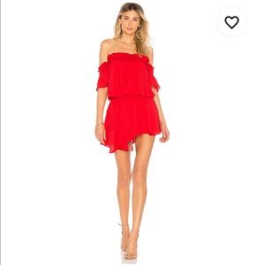 Ariella dress in Lipstick by Amanda Uprichard